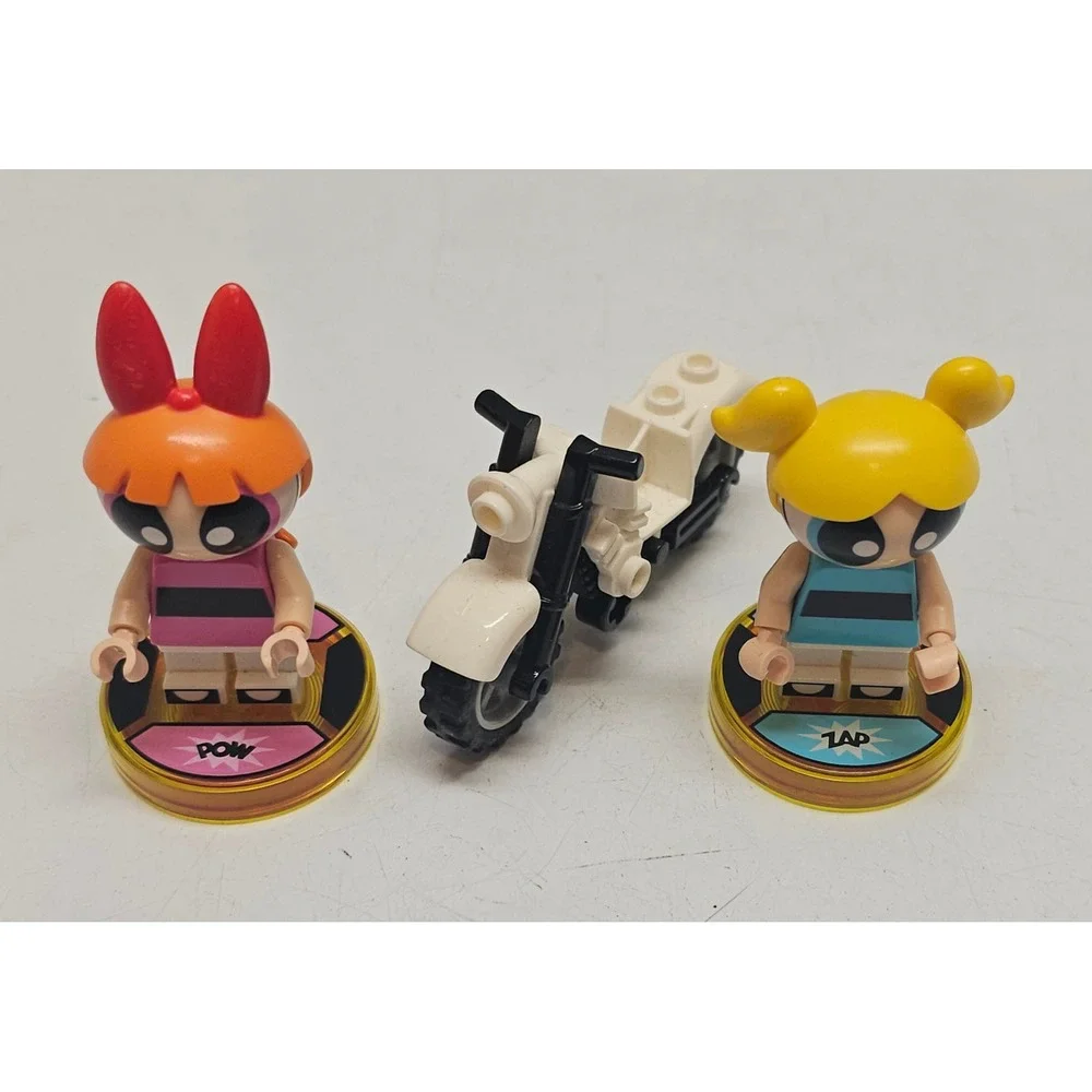 LEGO Dimensions Powerpuff Girls 71346 Blossom Bubbles Minifigures Vehicle Set